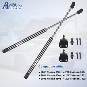 AiYiGu hatch strut bracket and screws layout showing included hardware for easy install
