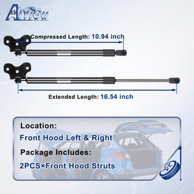 AiYiGu compressed hood strut length 10.94 inches for accurate fit