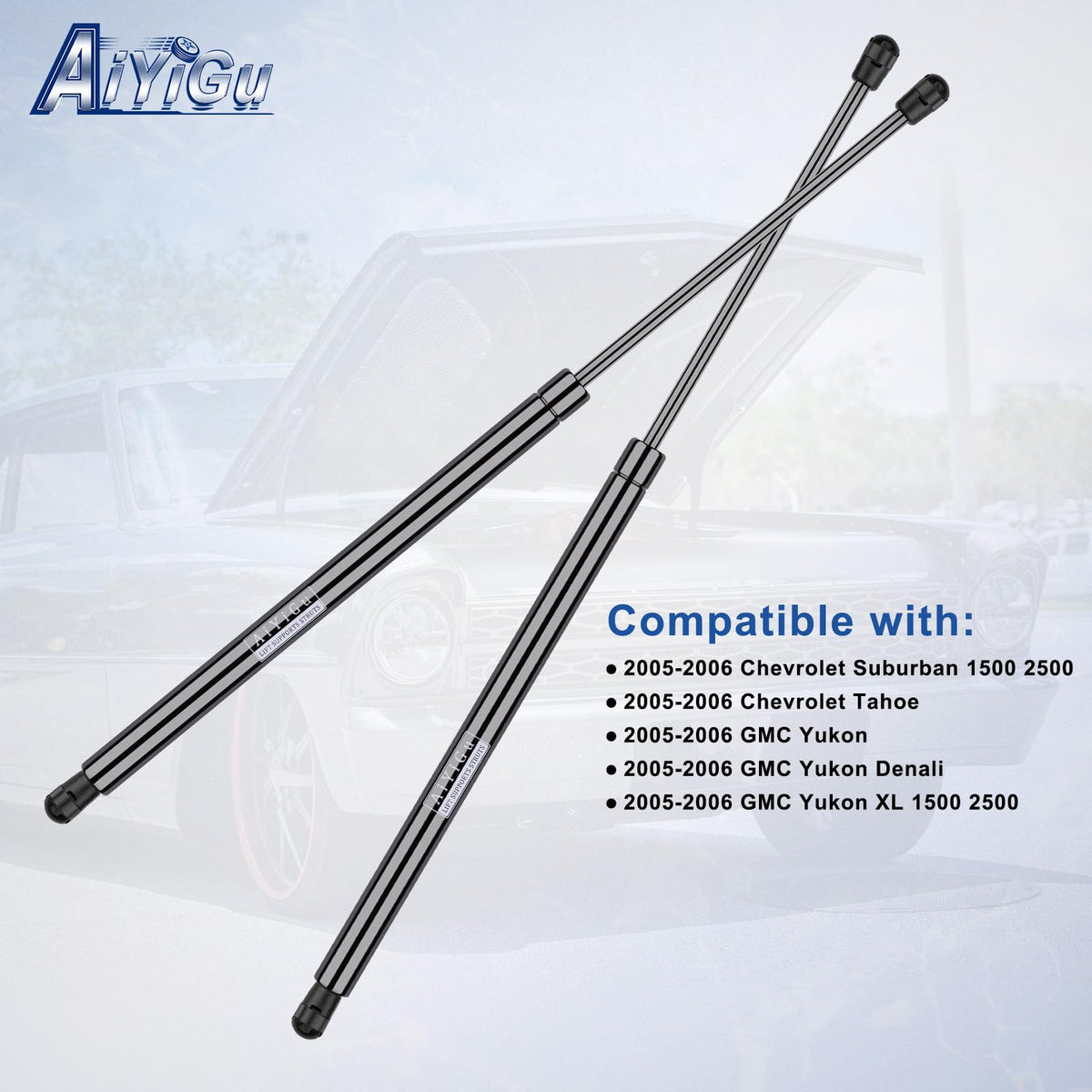 AiYiGu installed on vehicle liftgate restoring safe opening benefit
