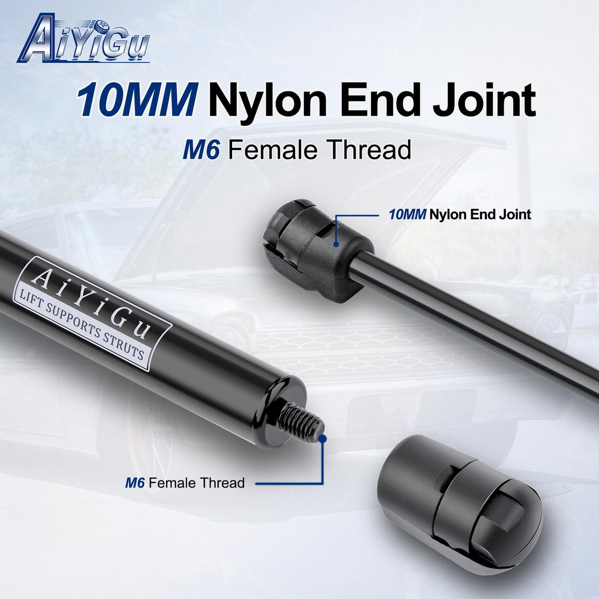 AiYiGu PM3630 ball-socket detail highlighting secure mounting and easy swap