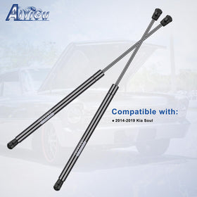 AiYiGu PM3630 installed on Kia Soul rear hatch demonstrating proper support