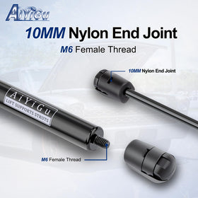AiYiGu PM4083 ball socket detail showing easy snap-on installation
