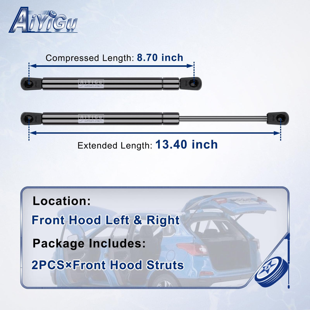 AiYiGu close-up of PM4083 piston and seal highlighting durable finish