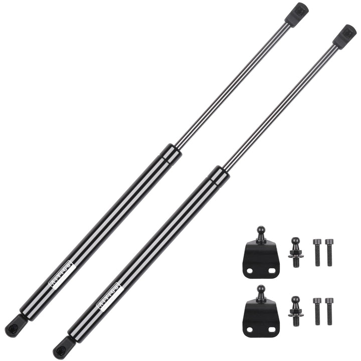 AiYiGu rear hatch shock front view showing durable finish and fitment benefit