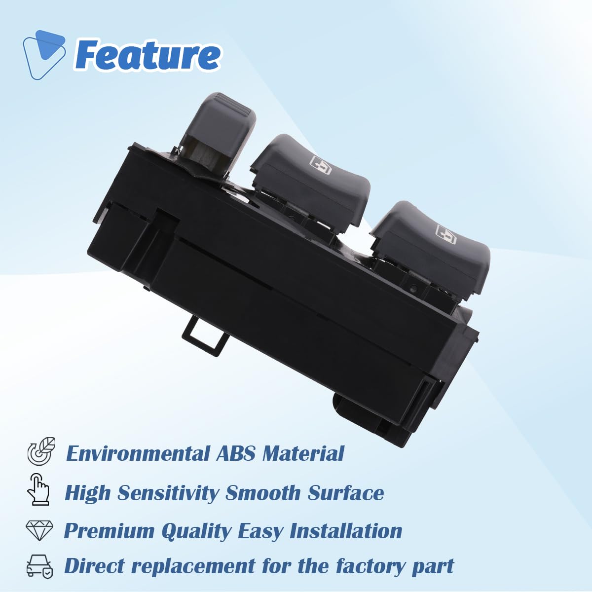 AiYiGu switch removal tool and switch showing included installation aid