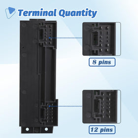 AiYiGu side profile of ABS housing showing durable construction benefit