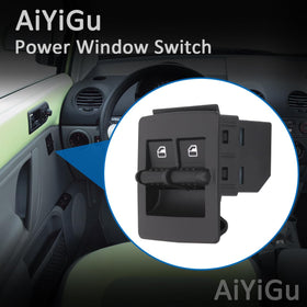 AiYiGu switch next to ruler illustrating compact size for correct fit