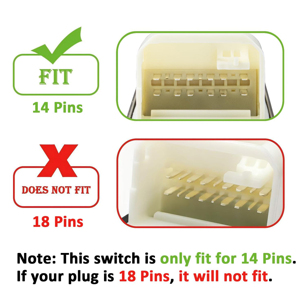 AiYiGu switch beside a ruler showing scale for easy visual confirmation