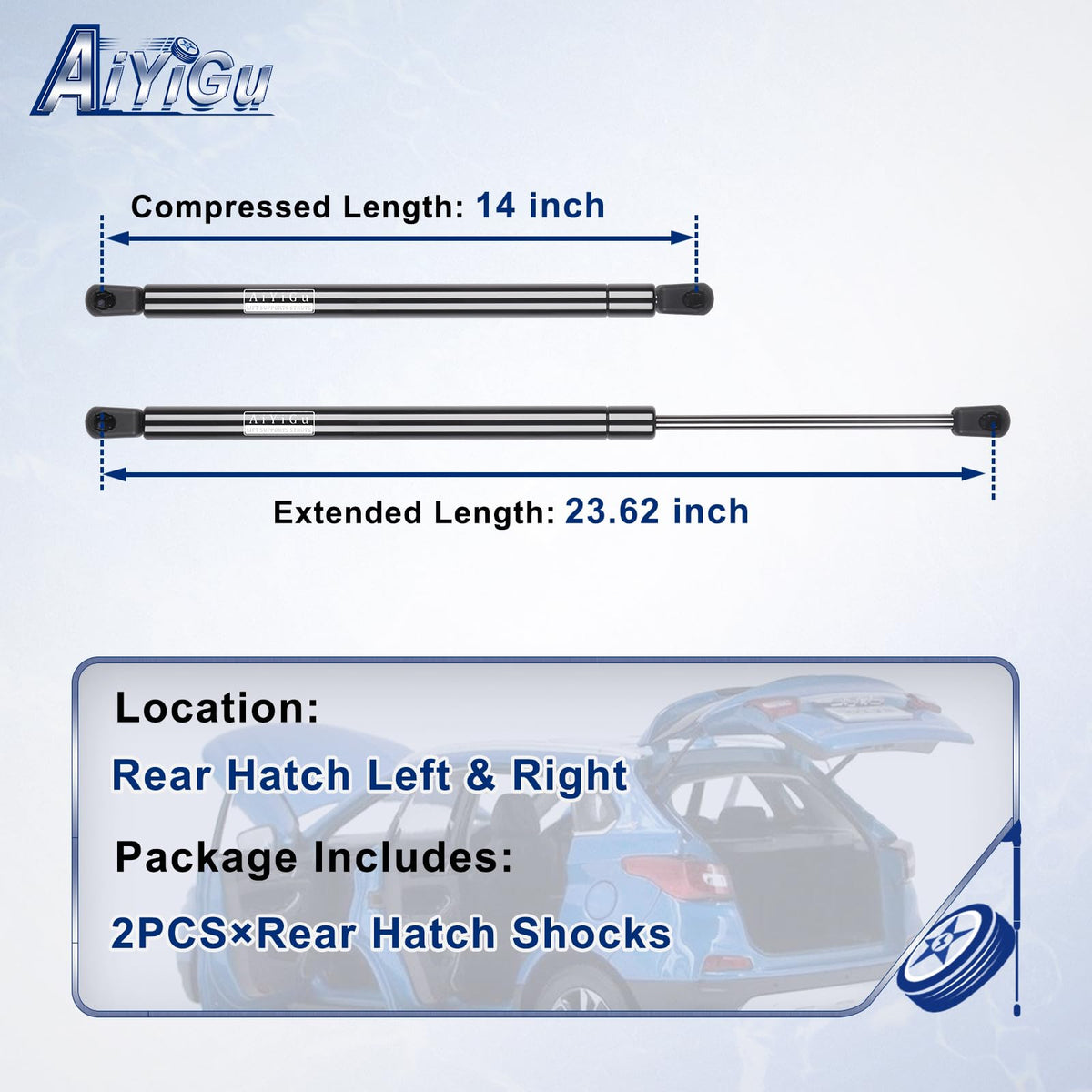 AiYiGu close-up piston detail highlighting durable construction and smooth action