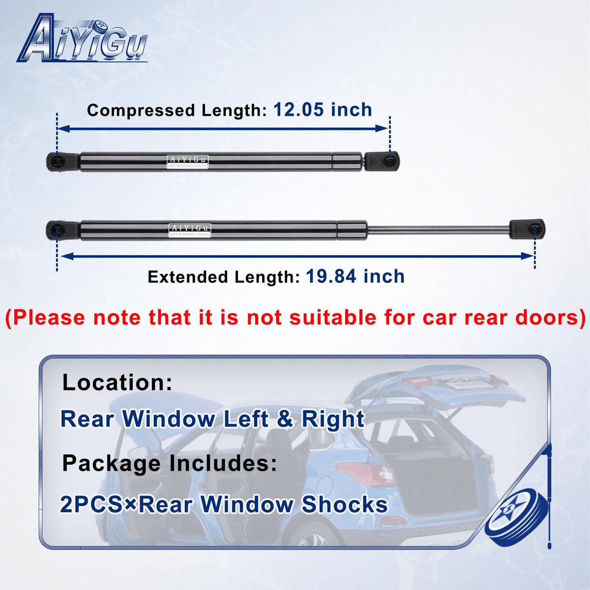 AiYiGu close-up piston detail highlighting durable construction and smooth travel