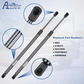 AiYiGu strut fully extended showing full travel and reliable support