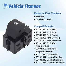 AiYiGu switch five-pin connector detail for quick OEM-style electrical fit