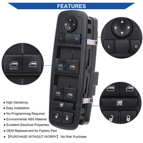 AiYiGu switch installed in Jeep door panel, restores driver control functions