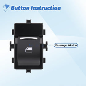 AiYiGu switch installed in F-150 door panel demonstrating plug-and-play benefit