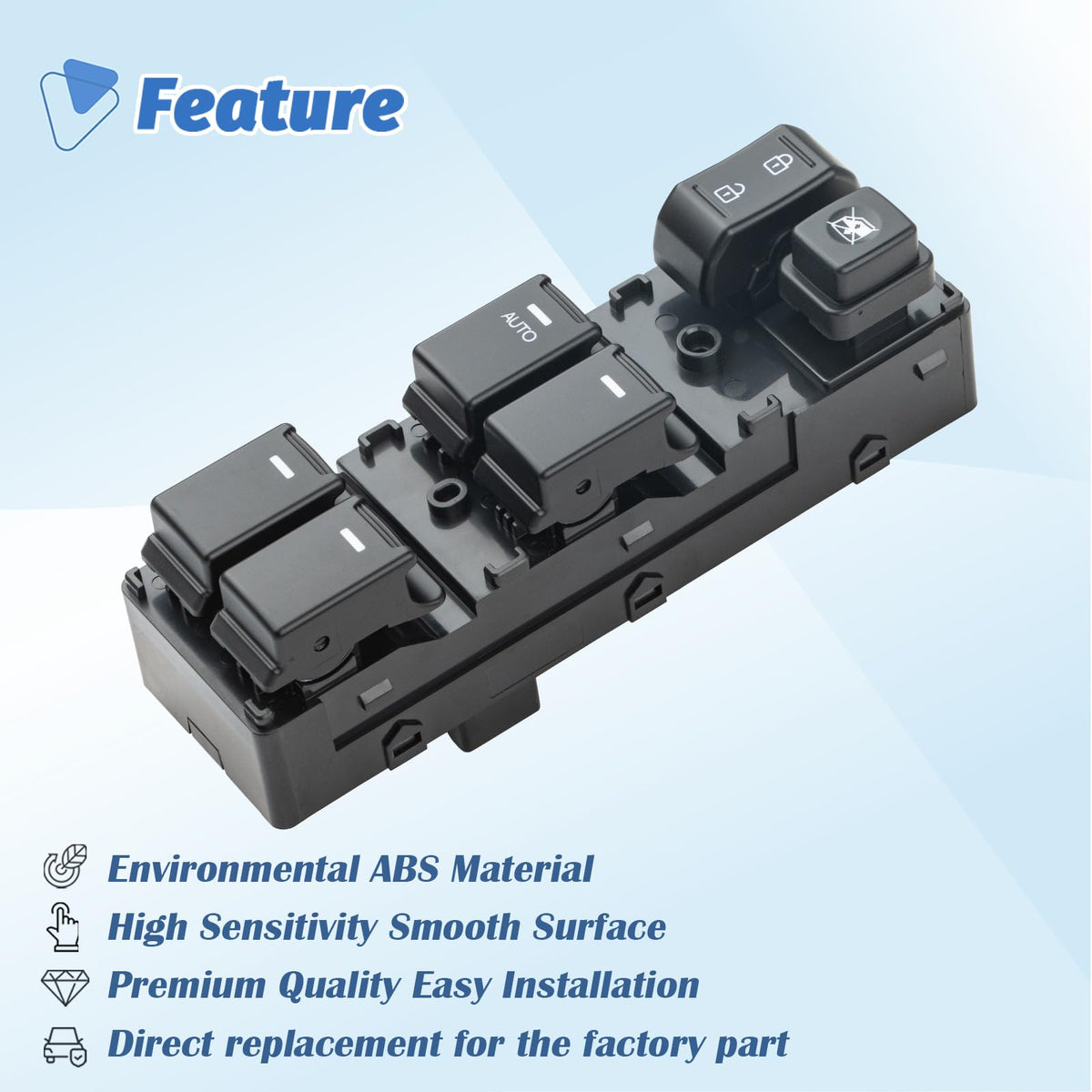 AiYiGu switch with removal tool included for safer trim removal and quick swap