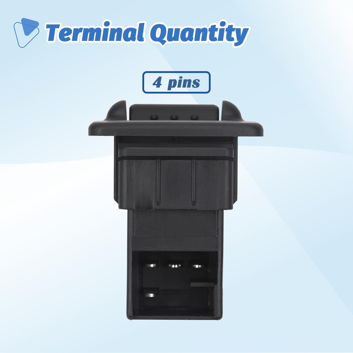 AiYiGu passenger switch fitted in door panel showing seamless OEM alignment