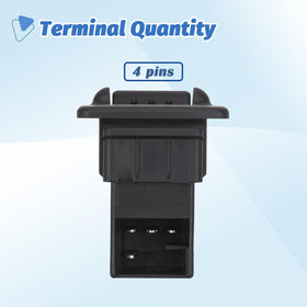 AiYiGu passenger switch fitted in door panel showing seamless OEM alignment