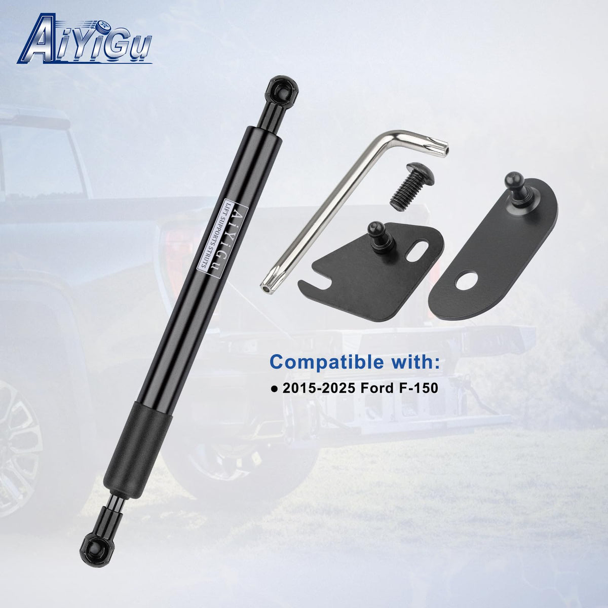 AiYiGu close-up of damper mechanism displaying corrosion-resistant finish and smooth action
