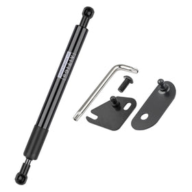 AiYiGu front assembly showing mount plates and shock for secure fit and durability