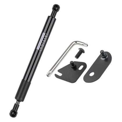 AiYiGu front assembly showing mount plates and shock for secure fit and durability