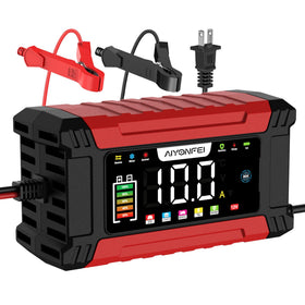 AIYONFEI front panel display showing charging status and benefits clear monitoring