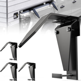 AIYOTAR front view clamped on bed rail showing secure fit and easy install