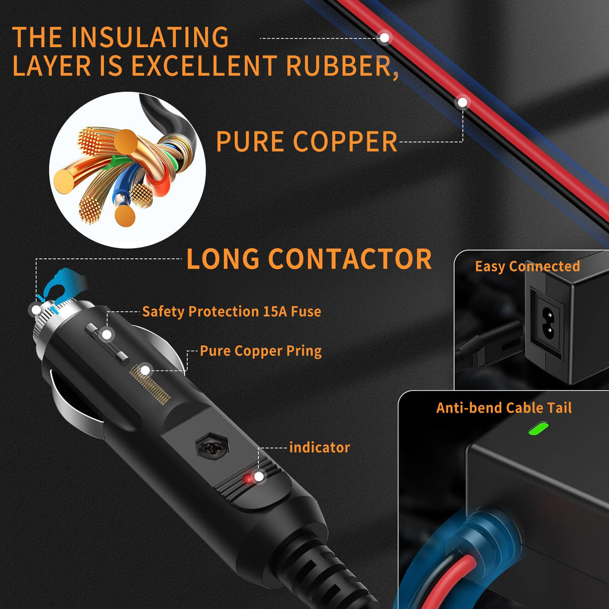 AIZYSY connected to NOCO jump starter showing ready-to-use power