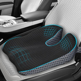 Ajiteogy front view of cushion showing shape and breathable cover, improves comfort