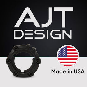 AJT DESIGN included socket head screws and 7/64" Allen key showing secure-install benefit