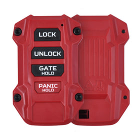 AJT DESIGN front view red fob case showing rugged OEM fit and durability