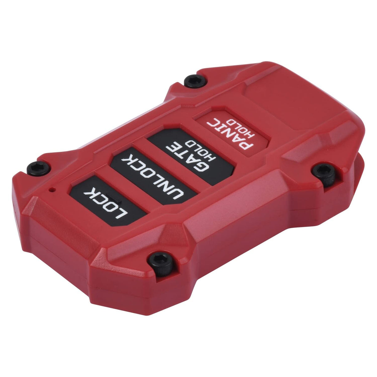 AJT DESIGN red case on car console showing stylish, vehicle-matched look