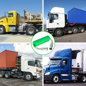 AJulyBee harness installed at truck hitch demonstrating secure towing safety