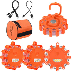 AK front packaging showing four flares and included cables for easy identification and purchase benefit