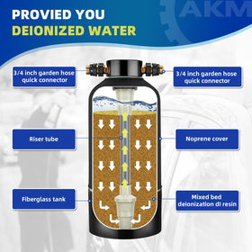AKM garden hose quick connectors and adapters displayed for fast leak-free hookups
