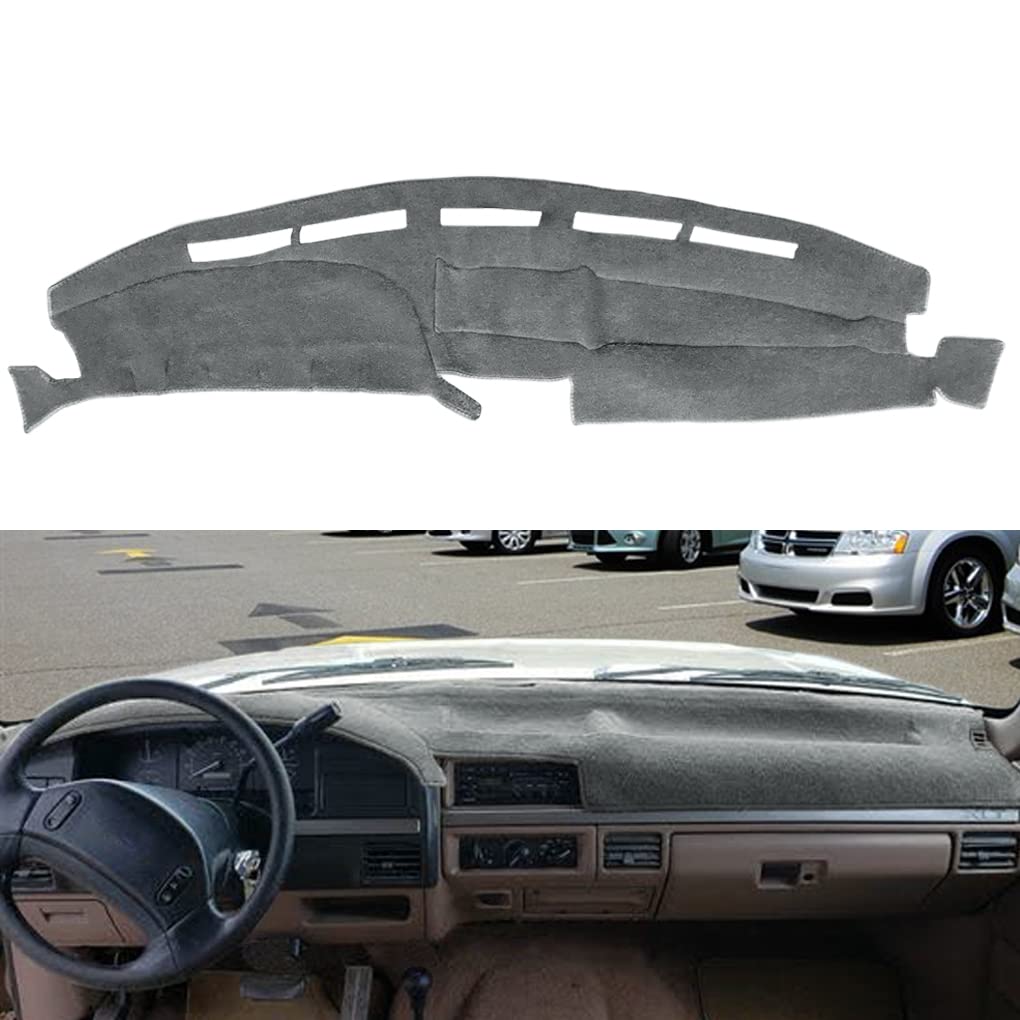AKMOTOR dash cover front view showing custom fit and improved dashboard look