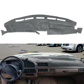 AKMOTOR dash cover front view showing custom fit and improved dashboard look