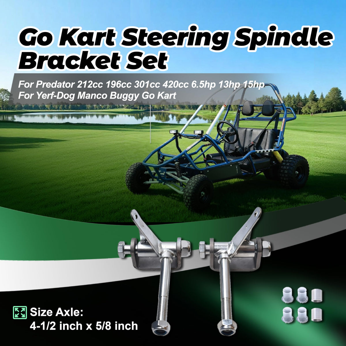 AKSGKGQ mechanic fitting spindle bracket in garage scene for easy DIY replacement