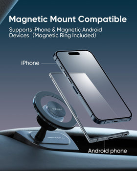AKwing mounted with phone displaying navigation for safer glanceable directions