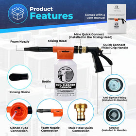 AKY PRO wide-mouth bottle top view for quick, spill-free pouring and refill efficiency