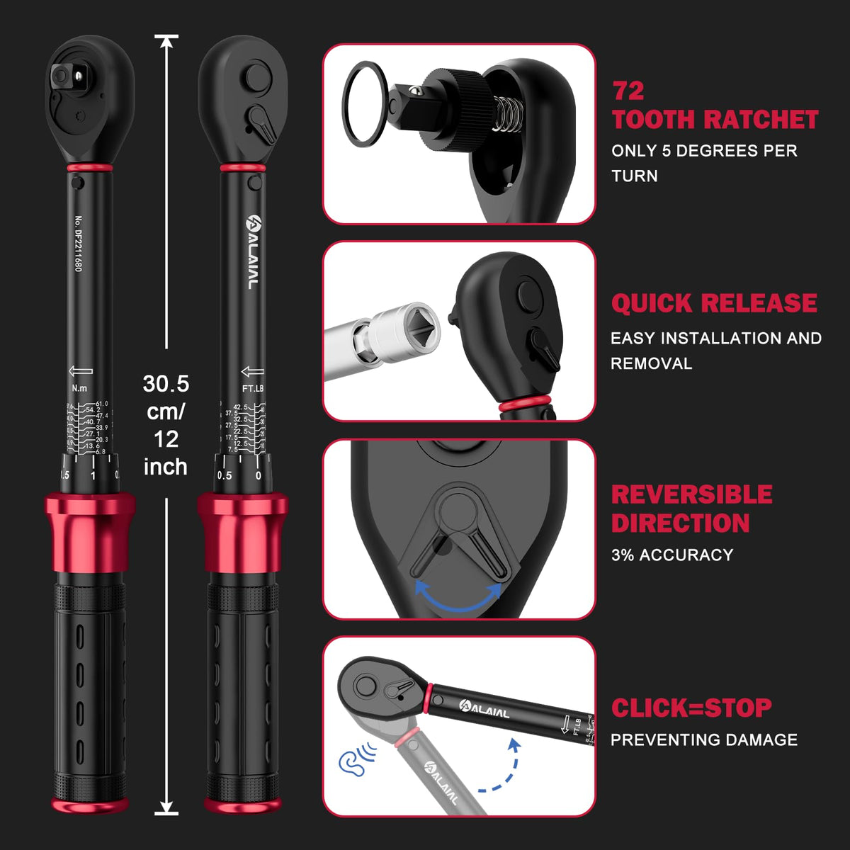 ALAIAL swivel socket and 10" extension showing flexible access to deep spark plugs