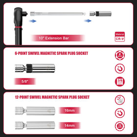 ALAIAL torque wrench handle close-up highlighting anti-slip grip and ergonomic control