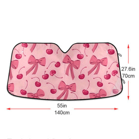 ALAZA Bow Cherry Pink close-up of bubble foil texture protecting against heat
