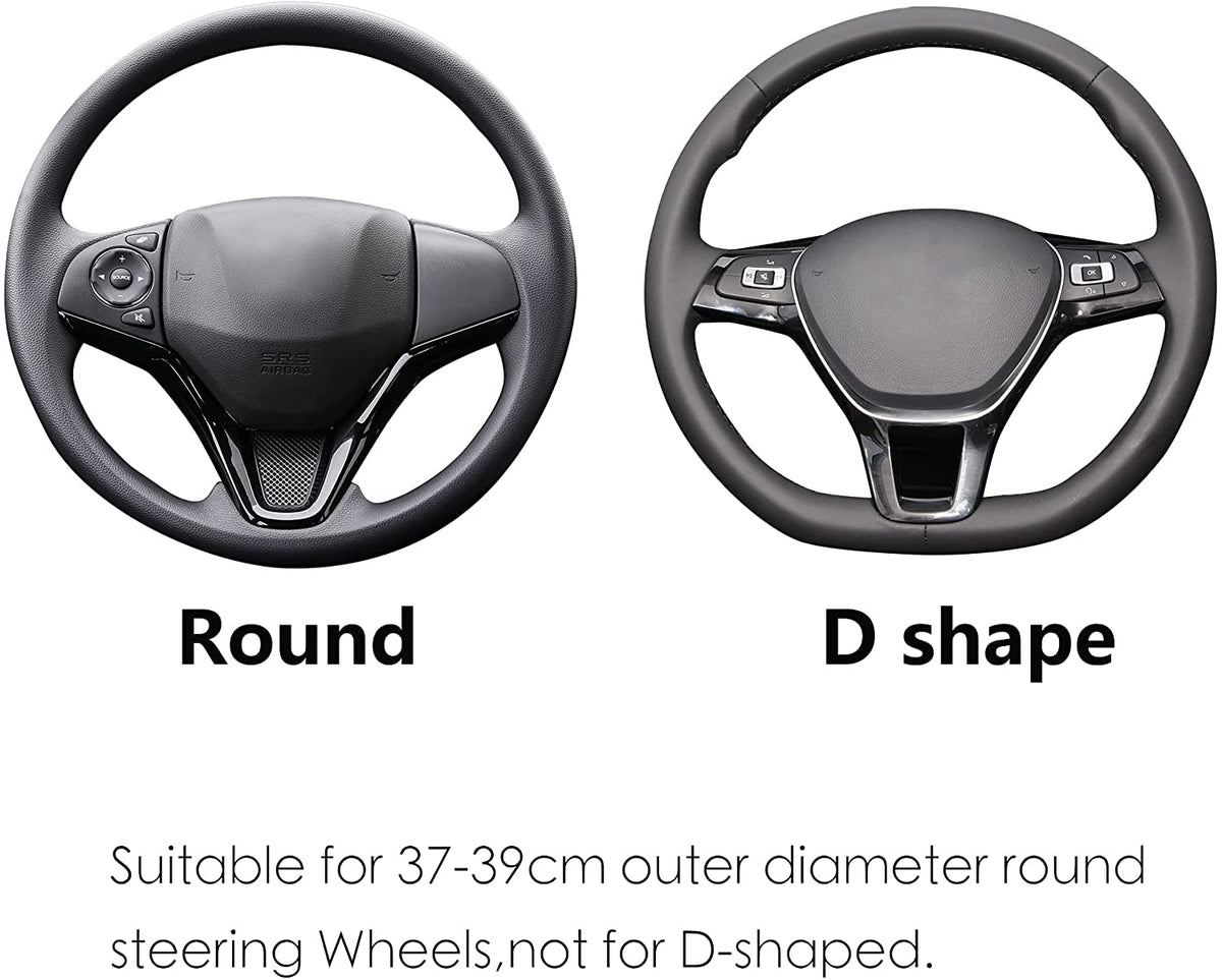 ALEMODR installed on steering wheel in car showing enhanced interior look