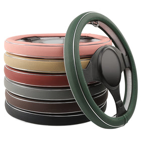 ALEMODR installed on steering wheel demonstrating secure non-slip fit
