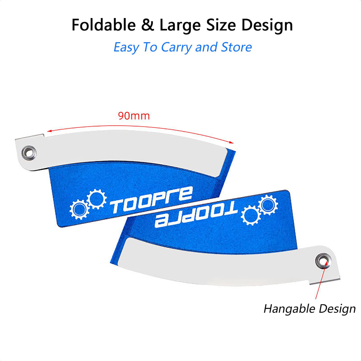 ALEOED tool beside ruler showing dimensions and easy portability benefit