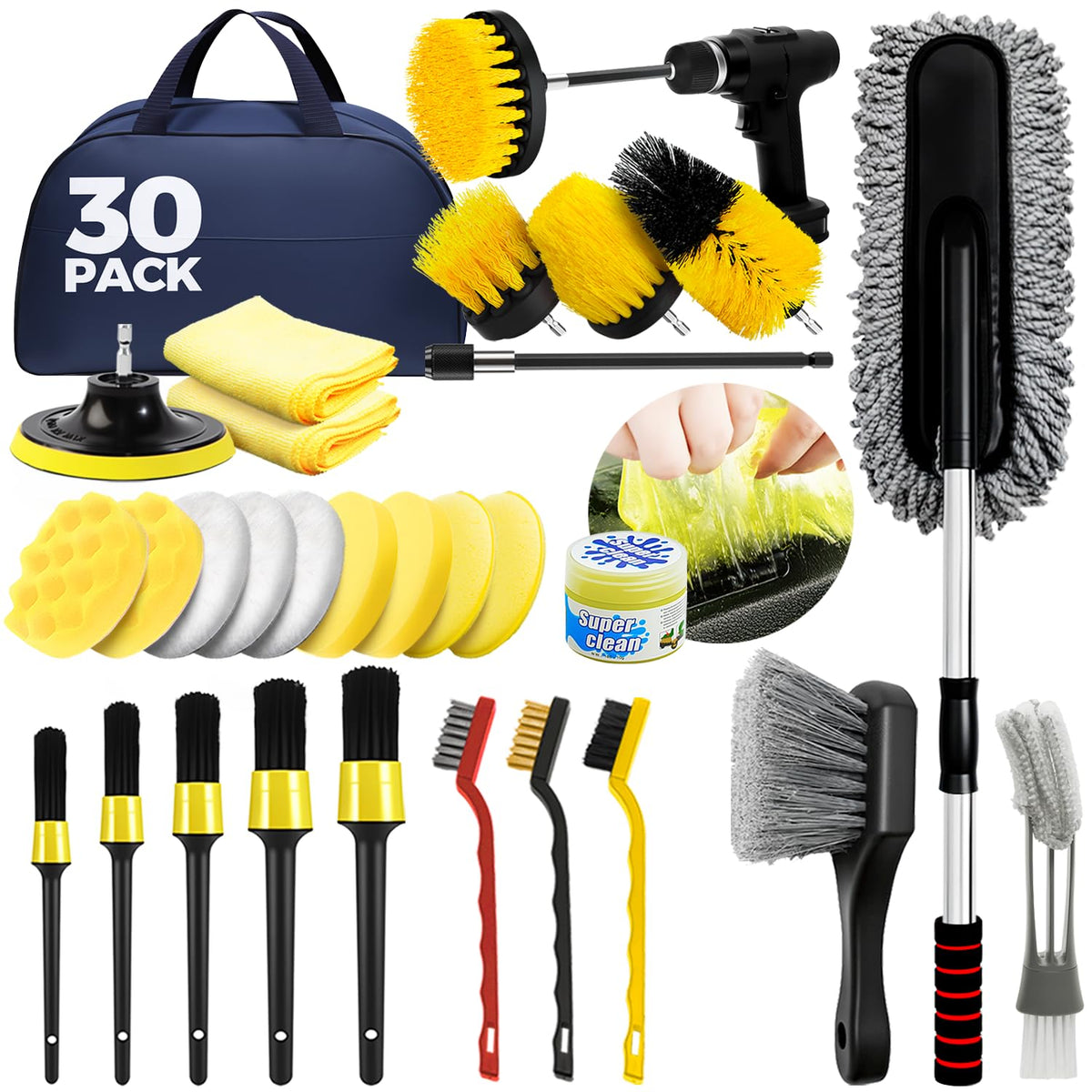 ALFLOD front packaging showing full 30-piece kit and clear labeling, helps identify contents