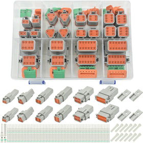 ALFOCI front packaging showing full Deutsch connector kit and quick identification benefit