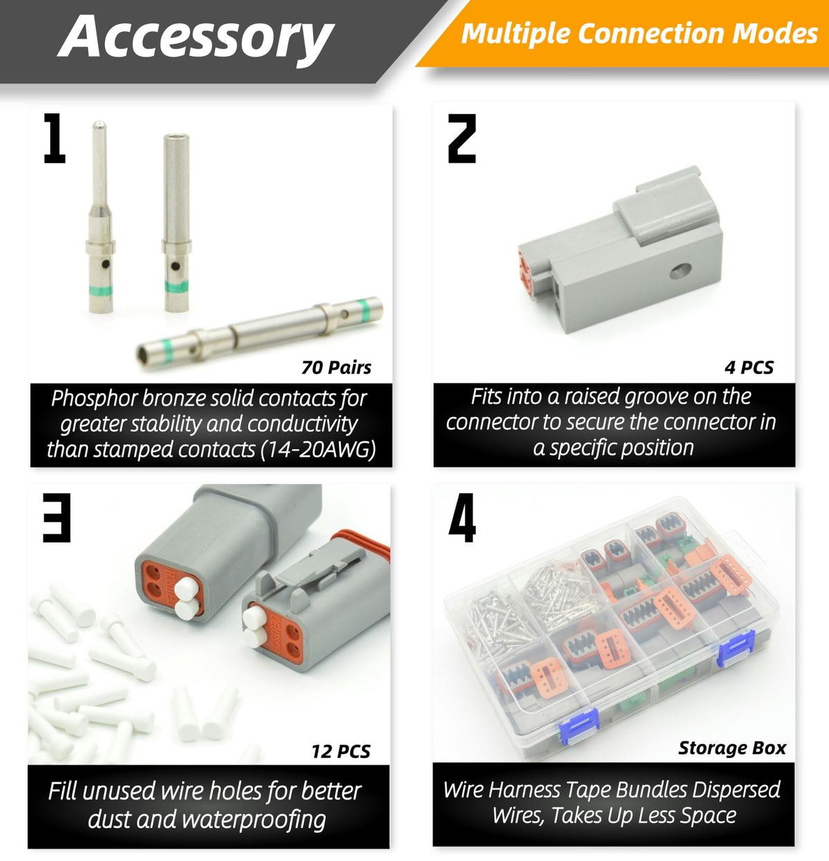ALFOCI connector and contacts beside a ruler to display compact size and compatibility benefit