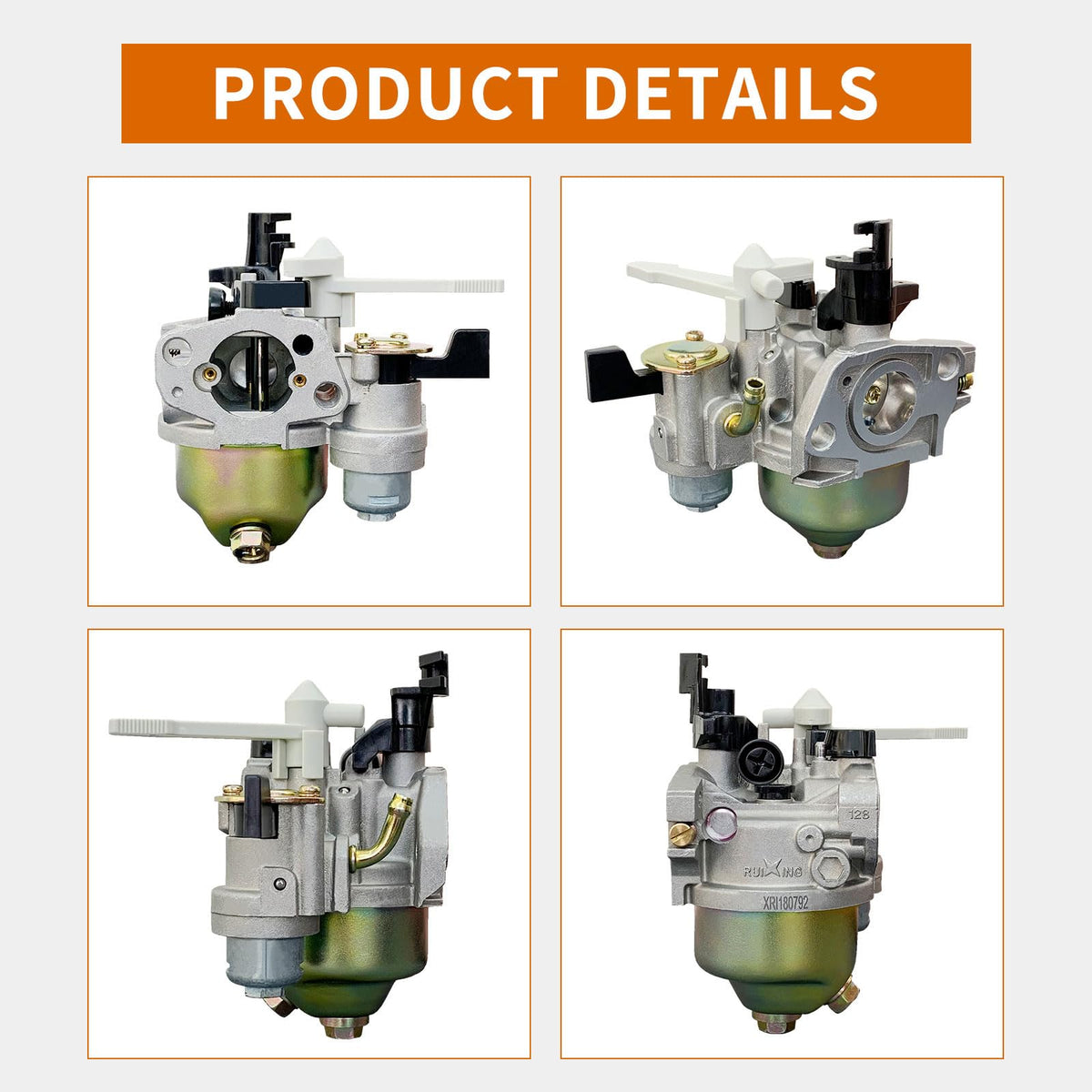 ALFUL carburetor kit contents with gaskets and filter for complete swap convenience