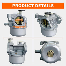 ALFUL carburetor installed on Briggs & Stratton engine showing restored function